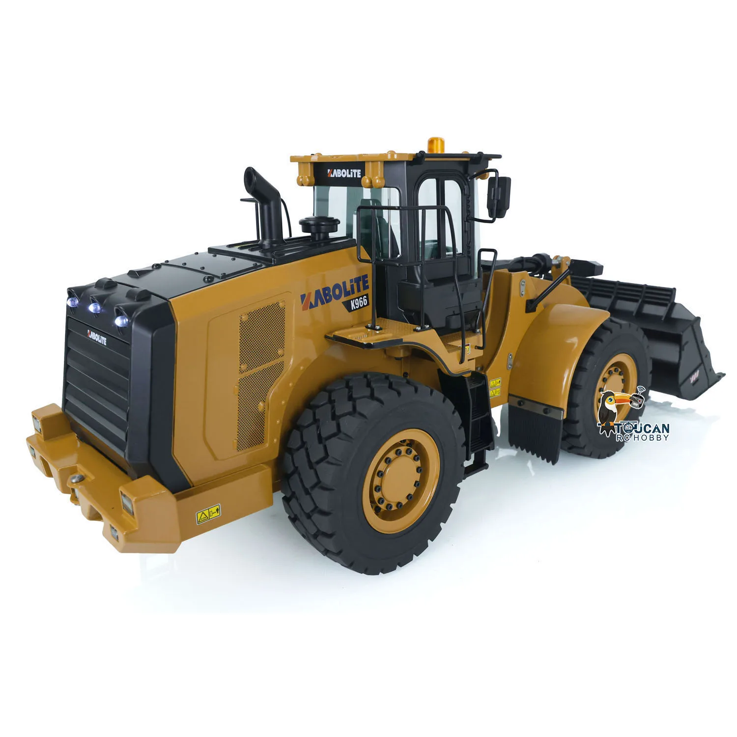 

HUINA Kabolite 1/16 K966 Металлический гидравлический радиоуправляемый погрузчик Звуковая система освещения Батарея Окрашенная в сборе RTR Радиоуправляемые автомобили Уличные игрушки Модель
