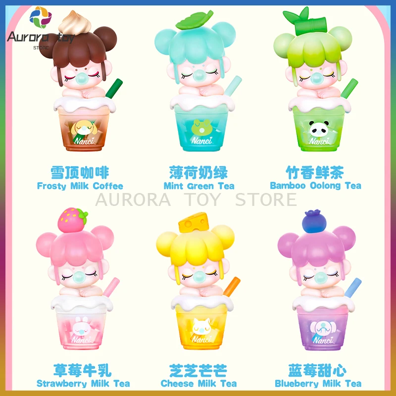 

Новая слепая коробка, серия чая с молоком, загадочная коробка, аниме-фигурка, молочная крышка, Kawaii, украшение для комнаты на заказ, коллекционная игрушка, подарок на день рождения