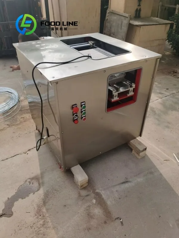 Automatic Oblique Fish Fillet Cutting Chipping Machine Popular Fish Processing Equipment
