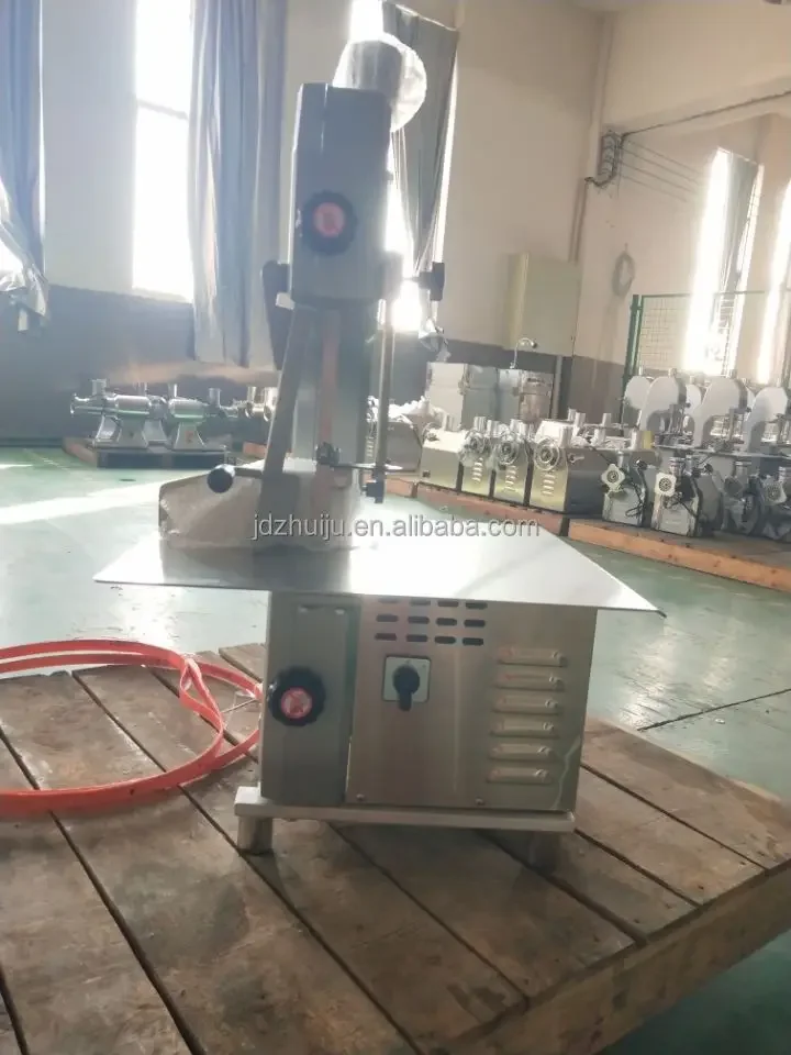 Popular Automatic Cattle Goat Chicken Fish Pig Bone Saw Machine HJ-F120B