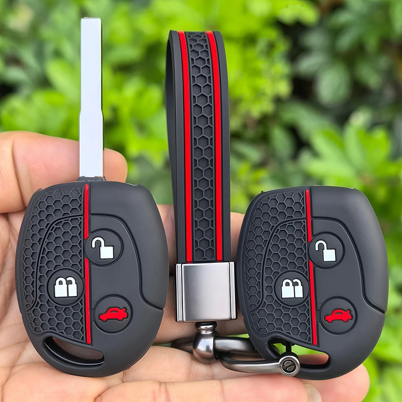 

Силиконовый чехол для ключей Ford Fiesta Mk7 Mk5 Mk6 Mondeo Focus 2 Mk2 Transit Ka Fusion C-MAX S-MAX, брелок для ключей, чехол для автомобильных ключей