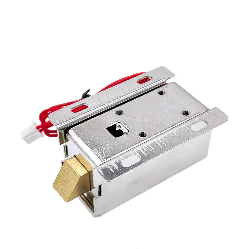 Intelligent Electromagnetic Lock 12V 24V Frame Electromagnet Electric Control Lock for Drawer Cabinet Door 10mm And Guide Plate