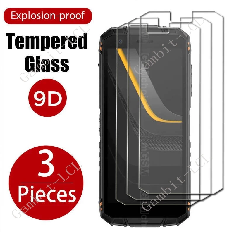 3PCS 9H HD Protective Tempered Glass For Doogee Fire 3 Ultra 5.5"  Fire3Ultra Fire3 Pro Fire3Pro Screen Protector Cover Film