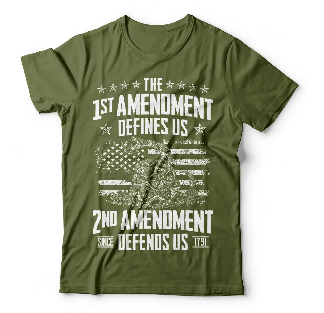 Patriotic t shirts, 2nd amendment shirts for men, Vintage USA Flag , Pro Gun Tee