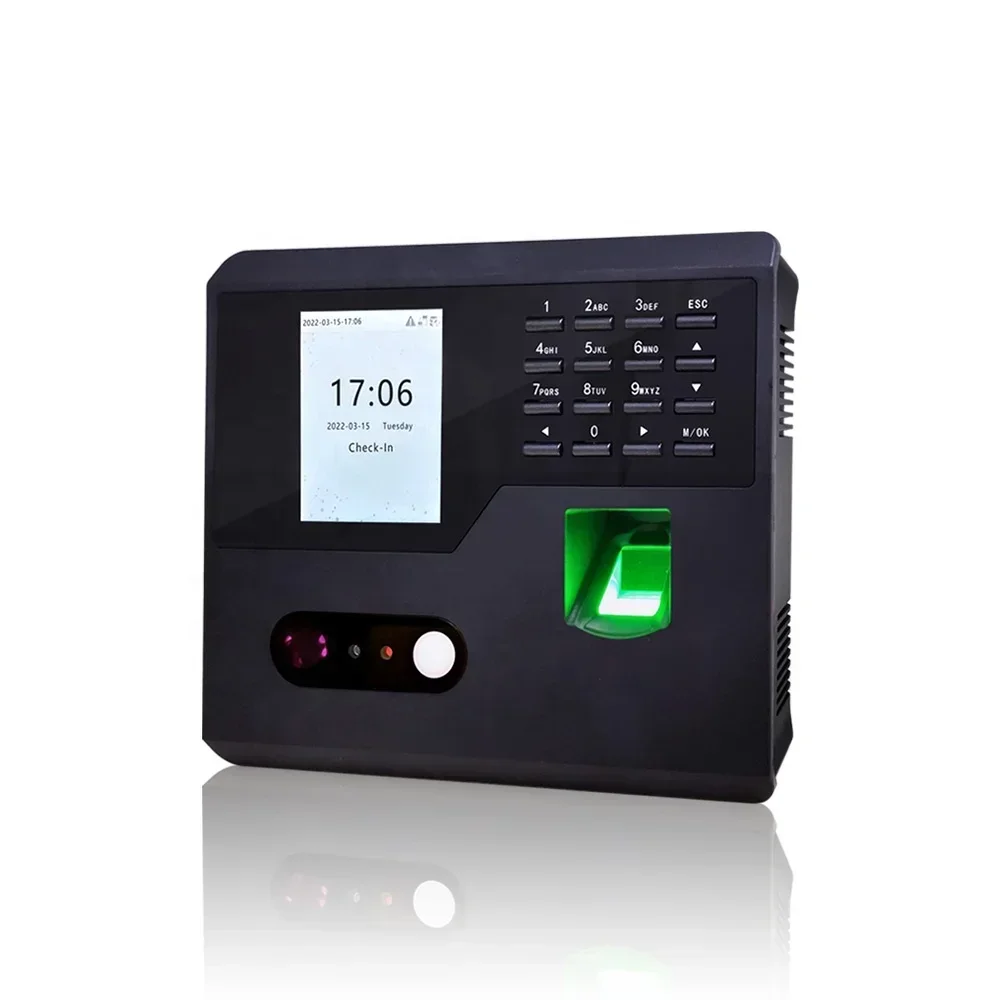 

003 ZK MB10 USB Facial Recognition Time Recording Fingerprint Attendance System Without Software With SSR