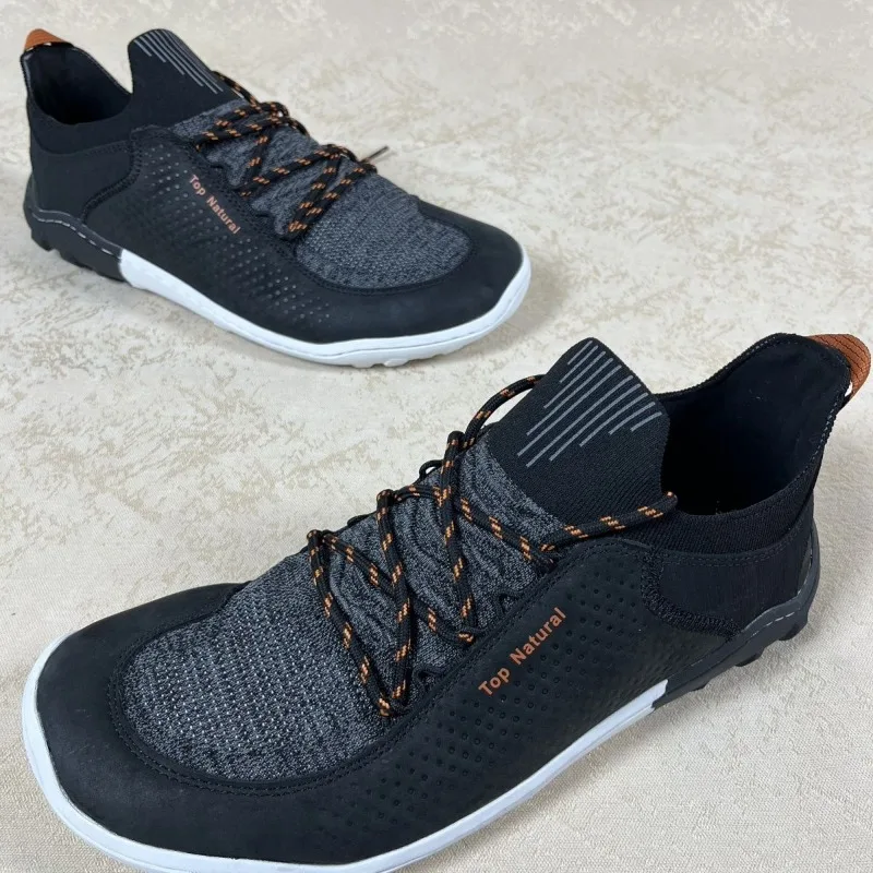 

Classic Brand Comfortable Anti Slip Wide Last Barefoot Shoe Top Quality Men Outdoor Walking Shoe Wearable Sport and Leisure Shoe