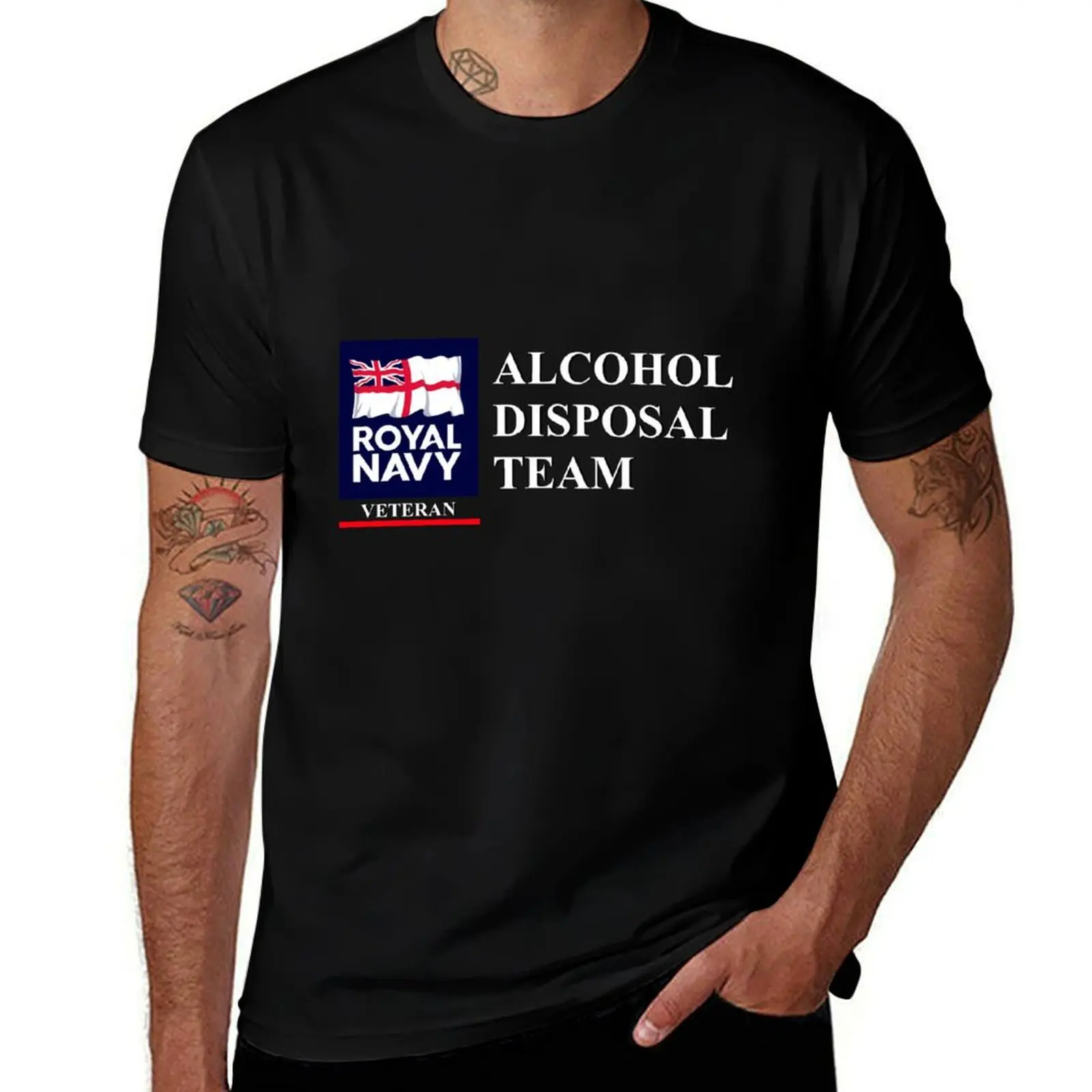 

ROYAL NAVY VETERAN ADT EXPERT T-Shirt boys animal print luxury designer Luxury man clothing for men