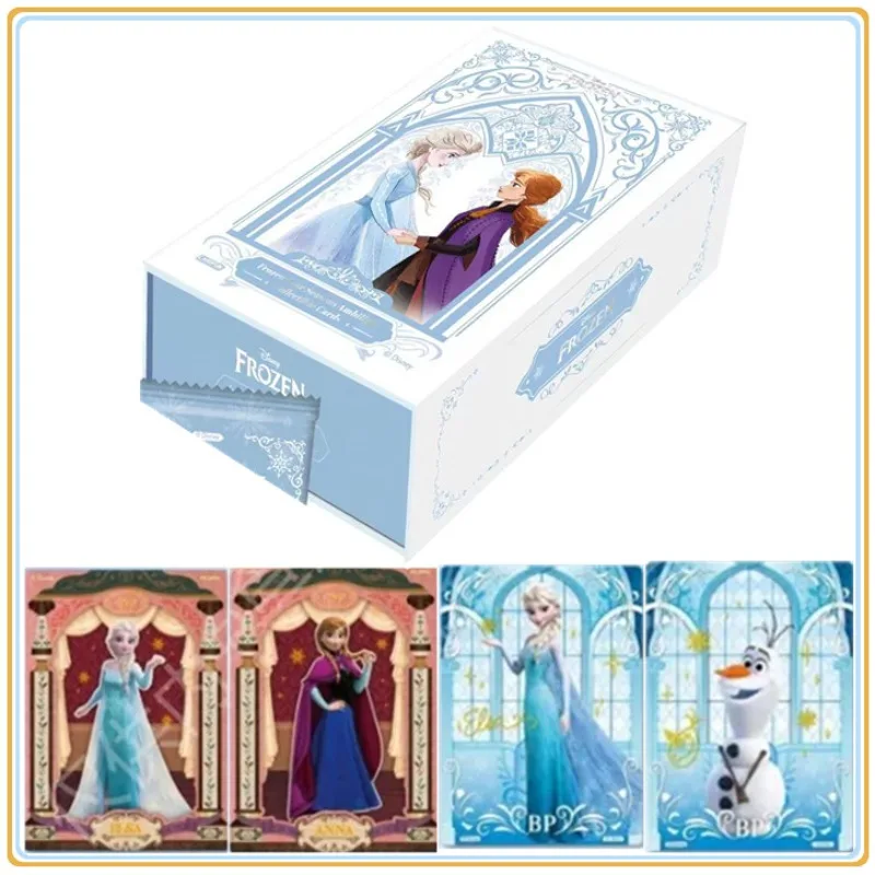 Card.Fun Genuine Disney Frozen Collection Cards Movie Anime Peripherals Elsa Olaf Anna Flash Cards Girls Toys Children's Gifts