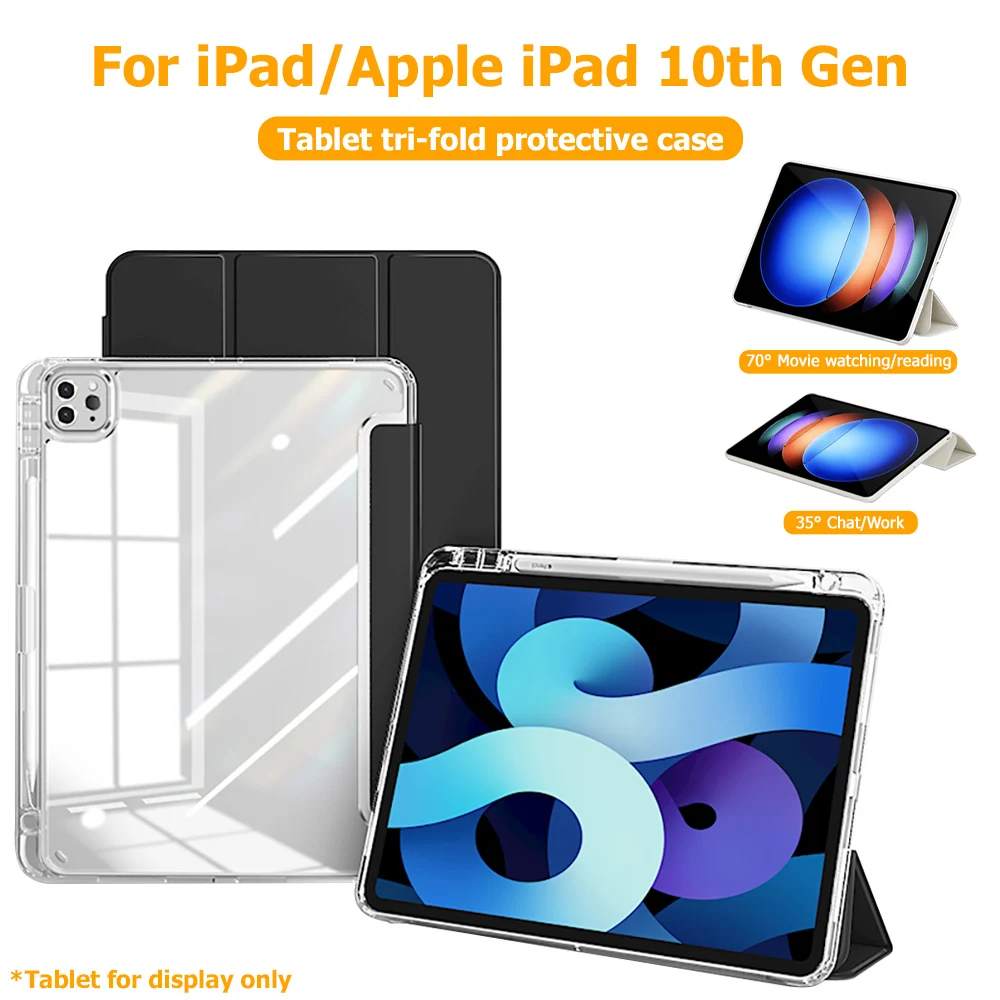 

Кожаный чехол для планшета iPad Pro 11' A16 10th 11th 10 11 9 8 7 Generation Air 11 M3 M2 5 4 1 2 Pro 2018 Fundas Cover Carcasas