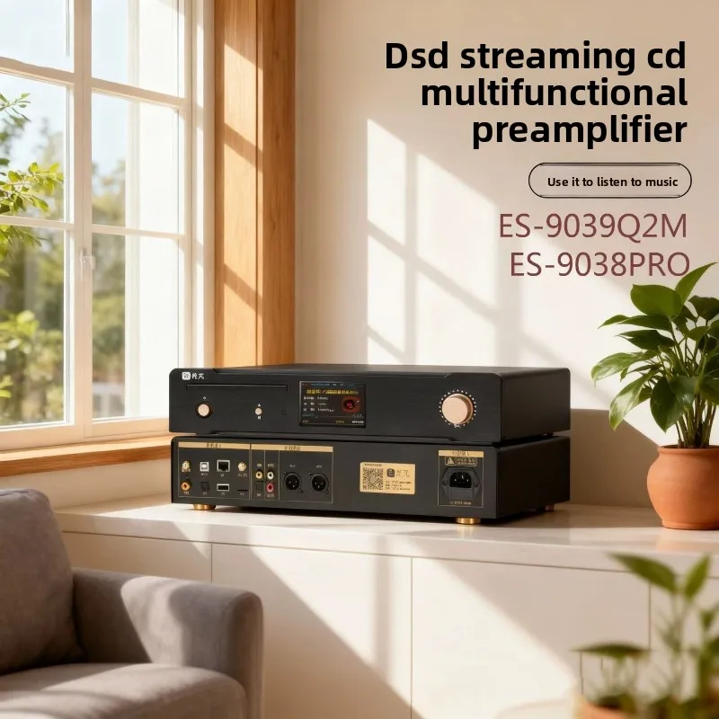 For Fanpeng M8 Pro HiFi Player, CD Player/Streamer/DAC with Dual ES9038PRO for Audiophile