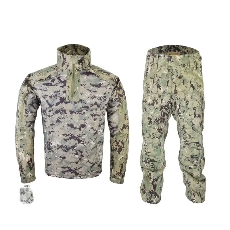 Emersongear Combat Mens Tactical Suit Sportwear Hiking Tracksuit Fall Winter Long Sleeved Shirts Pants Camouflage EM6894