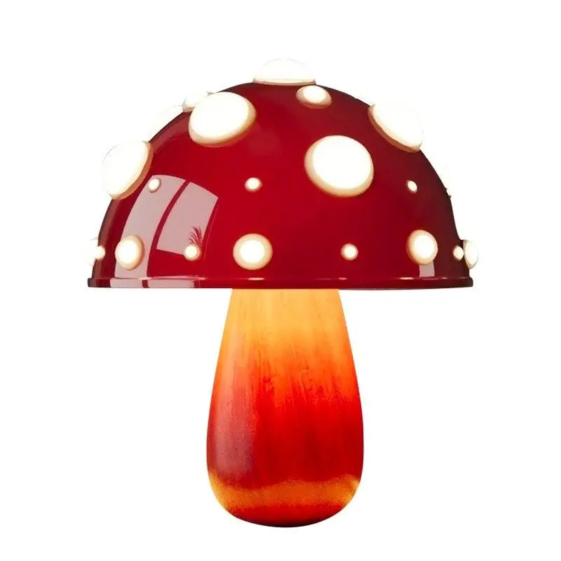 

Colorful Mushroom Night Light, USB Rechargeable Bedside Lamp for Bedroom & Dorm Decor