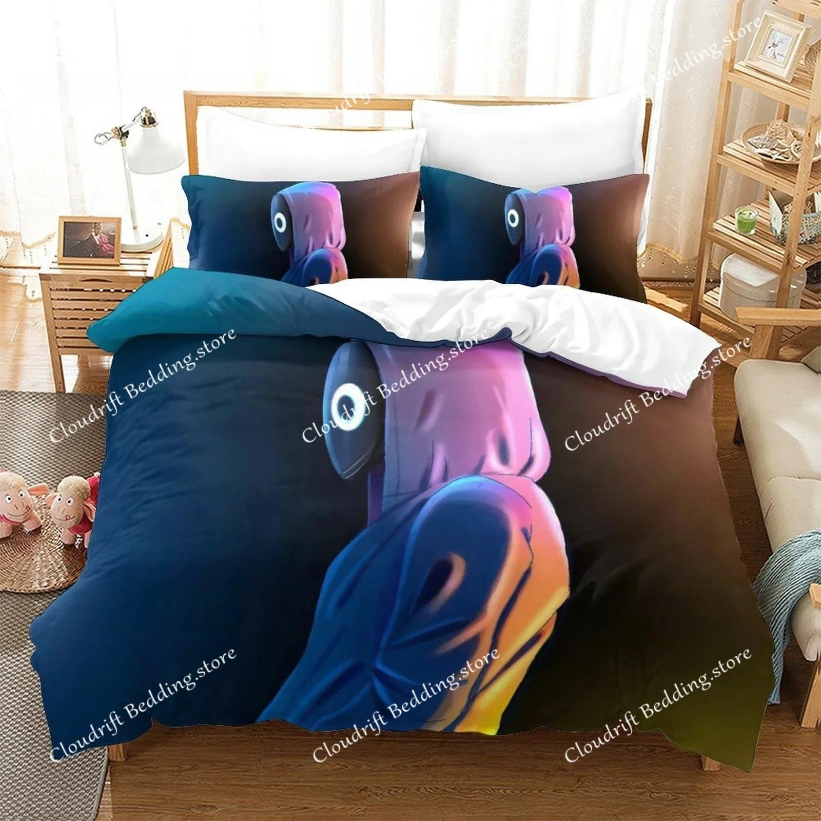 New Boywithuke TOXIC IDGAF Understand Bedding Set Single Twin Full Queen King Size Bed Set Adult Kid Bedroom 3D Anime Bed Sheet