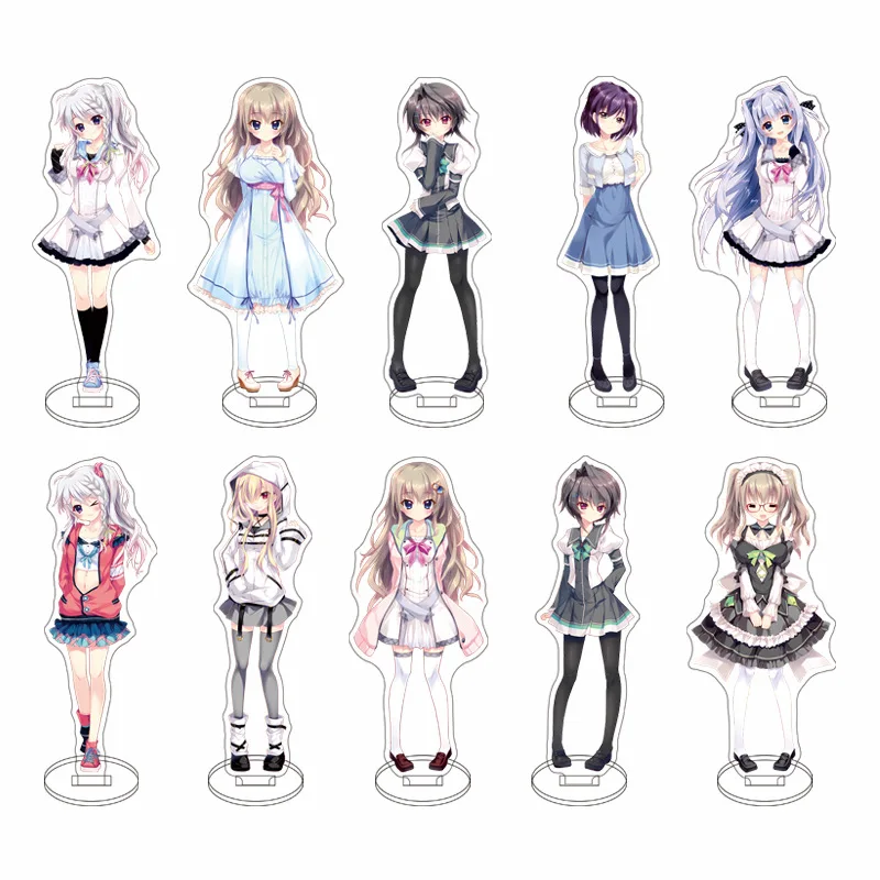 9 Nine Rulers Crown New Acrylic Stand Model Plate Decoration Originality Desk Figure Display Fans Gift Products Classic Cartoon