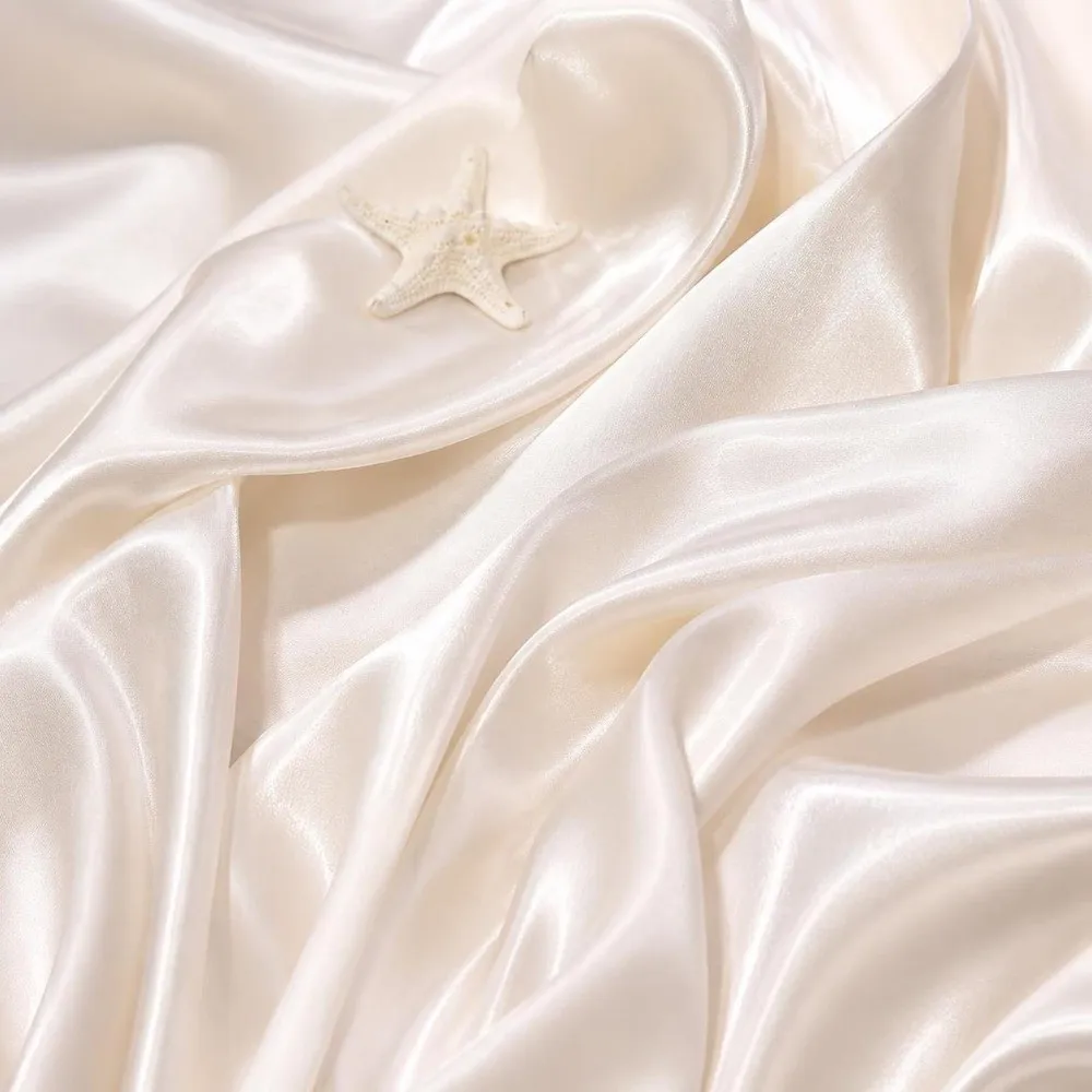Reflective Surface Liquid Satin Fabric Water Gloss Texture Lightweight Material Shiny Satin Fabric Soft Texture
