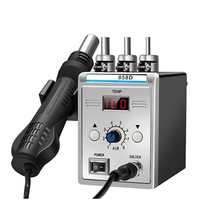J1UL1N Hot Air Gun Solder Station 858D BGA Rework Heat Gun 220V 700W Hair Dryer For Soldering SMD SMT Welding Repair Tool