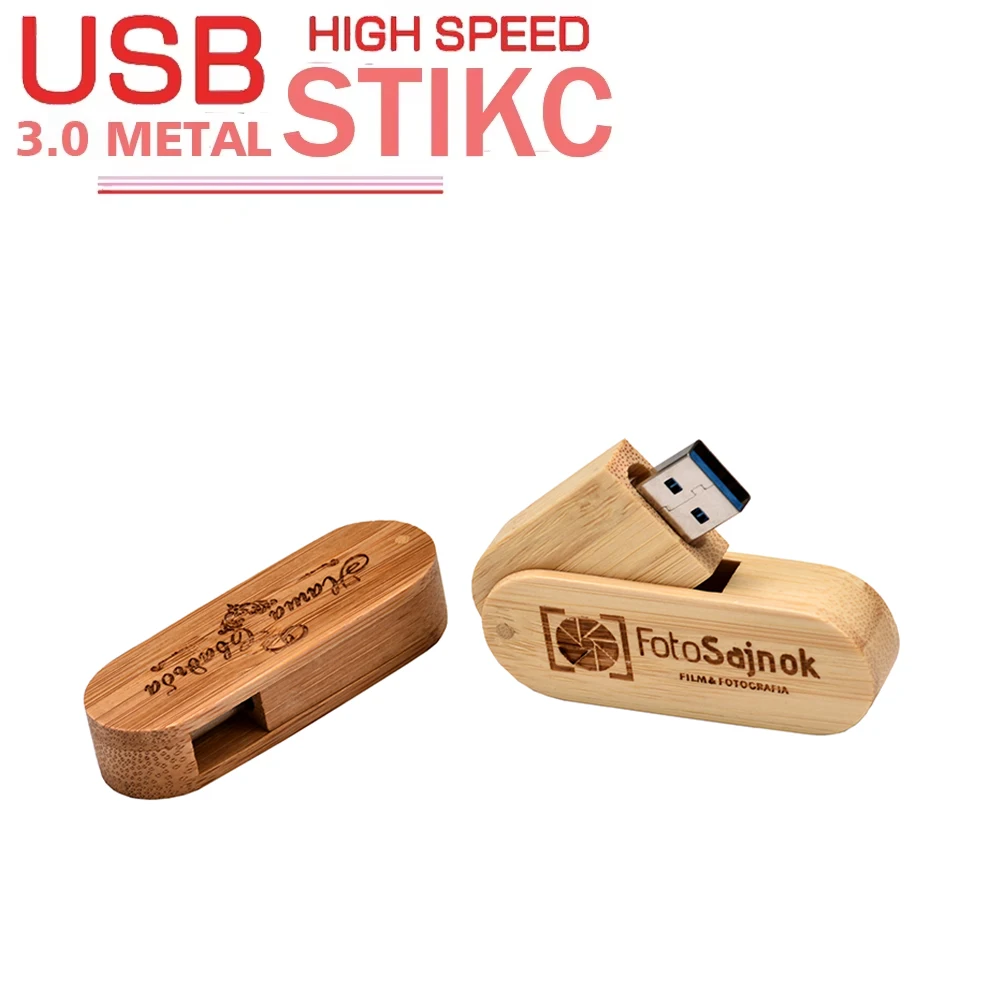 USB3.0 Wooden USB Flash Drive 128GB Maple Wood Memory Stick 64GB Free Custom Logo Pen Drive 32GB Business Gift USB Stick 16GB