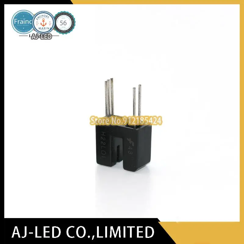 5pcs/lot H22LTB infrared photoelectric switch sensor through-beam transmissive U-groove groove width 3mm optocoupler DIP