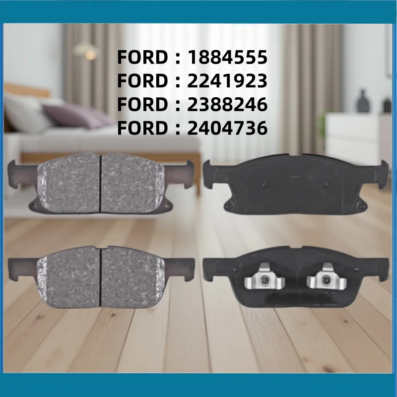 For Ford Taurus (D568) and Ford Edge PLUS (CD539) front brake pads 1884555, 2241923, 2388246, 2404736 / Auto parts -35032