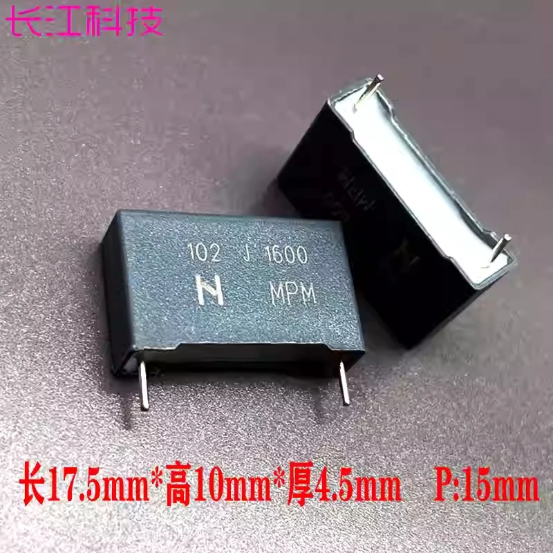 Capacitor de Segurança Japonês Nis MKP 1nf 102 1000pf 1600v 1.6kv Nissei Daifala