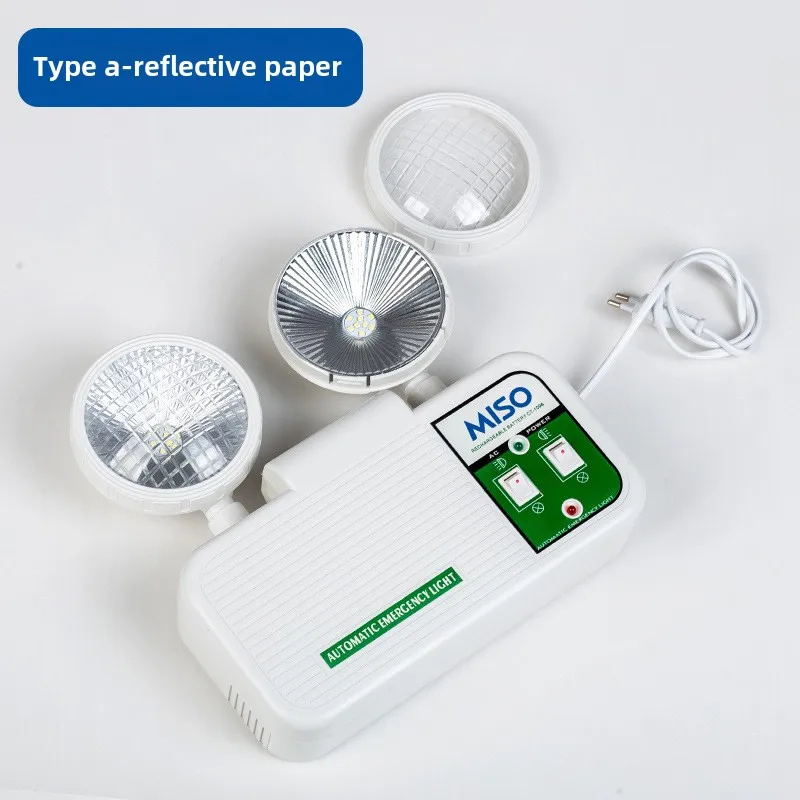 Emergency Lighting Double Head Lamp Hot Selling Foreign Trade Led Fire Emergency Light Staircase Corridor Fire Lighting Fixture