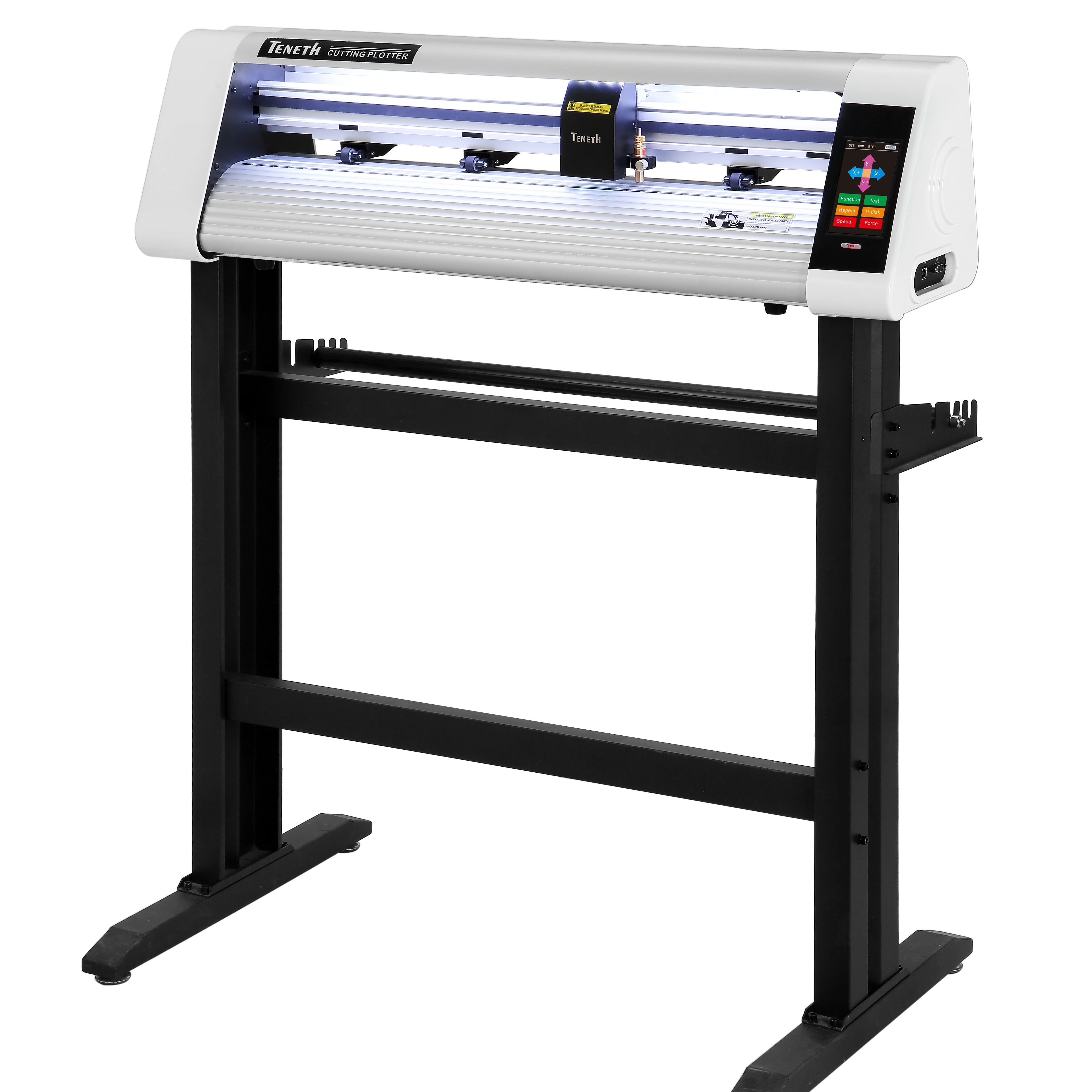 Teneth New Model 60cm Plotter Cutter  with CCD Built-in Camera / Automatic Cutting Plotter Work with Printer
