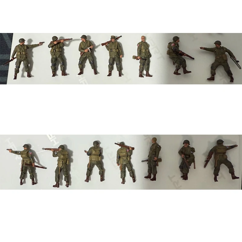 

Масштабная модель 1:72 из смолы: солдат 7-й воздушно-десантной дивизии США, подходит для сцен с танками и вертолетами, коллекционный декоративный подарок для демонстрации.