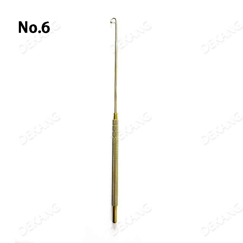 ไทเทเนียมอัลลอยด์สัตว์เลี้ยงหัวบอลตะขอฆ่าเชื้อแบบไม่รุกราน, ตะขอมดลูกและรังไข่