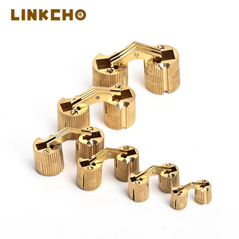 8-18 مللي متر غير مرئية كلمة واحدة المفصلي النحاس النقي أخفى المفصلي ل صندوق خشبي هدية صندوق مجوهرات إكسسوارات الأجزاء الداخلية للكمبيوتر الصغير #4