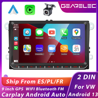 Android 13 2 DIN  Radio for Volkswagen VW Passat B6 B7 T5 CC Tiguan Touran GOLF POLO Carplay Car Multimedia Player GPS Autoradio