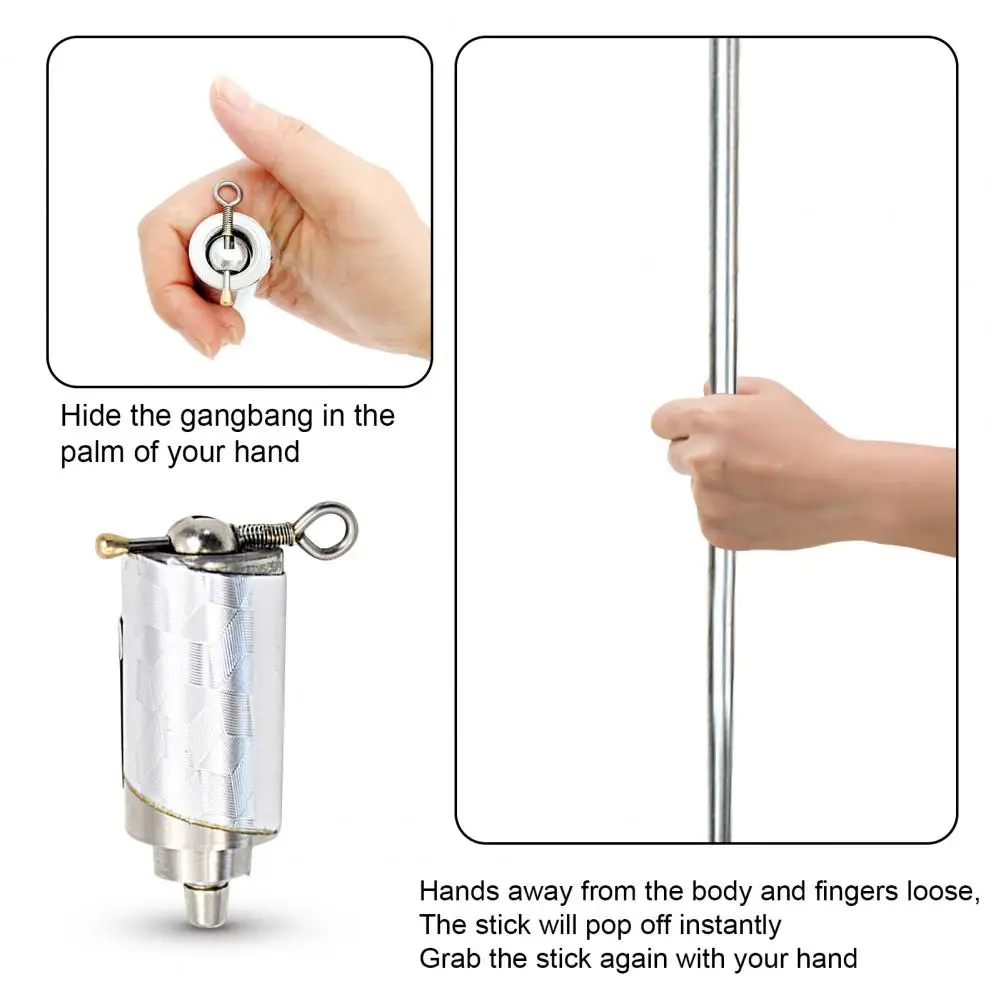 Popular Magic Stick Stainless Steel Elastic Rod Tricks Prop Telescopic Extension Handheld Funny Pocket Magician