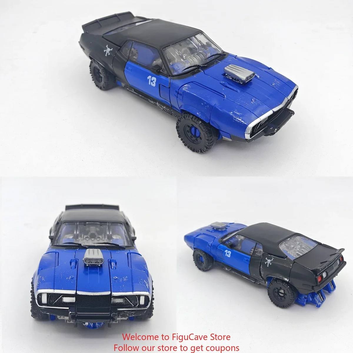 Baiwei transformando brinquedos genuínos TW-1033 novo bluestreak azul guerreiro robô figuras de ação crianças presente coleção