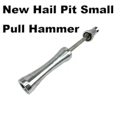 1pcsCar Dent Repair Tool Hail Pit Light Pull Hammer Repair Leveling Dent Pit Repair Parts Tainless Steel Head Iron Chrome Plated