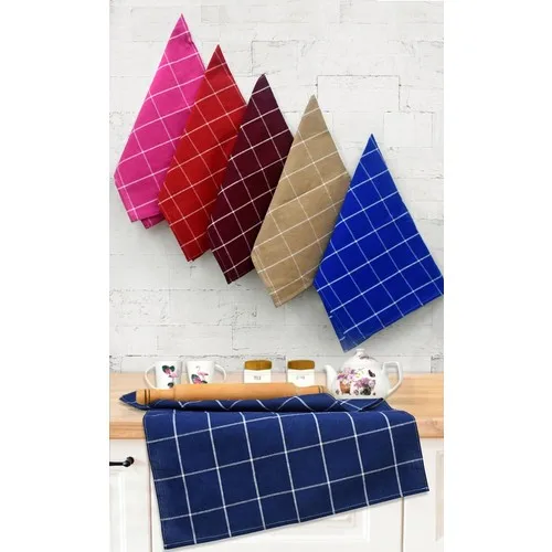 Regule Kitchen Dish Cloth Table Napkin Dish Drying 6 Color Set 50x70 cm