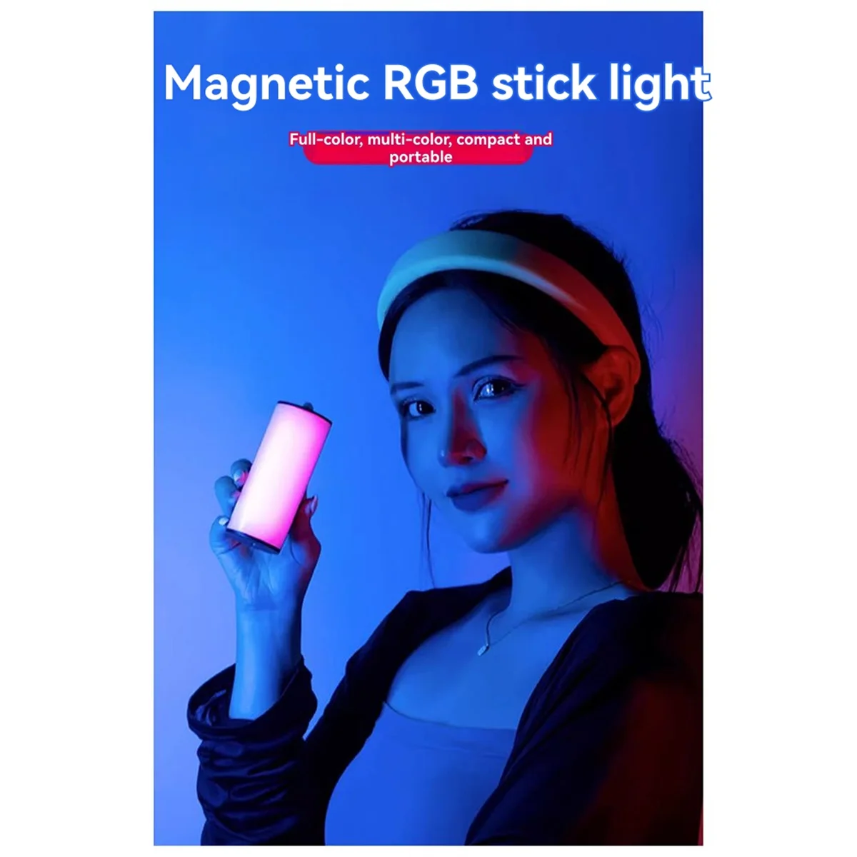 ab53-ミニ-rgb-チューブライトハンドヘルド-led-写真撮影スティックビデオワンドフィルランプ磁気-vlog-用