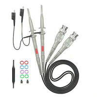 P6100 BNC Oscilloscope Probe Kit 100MHz 1X 10X Mayitr High Precision Scope Analyzer Alligator Clip Probes Test Leads