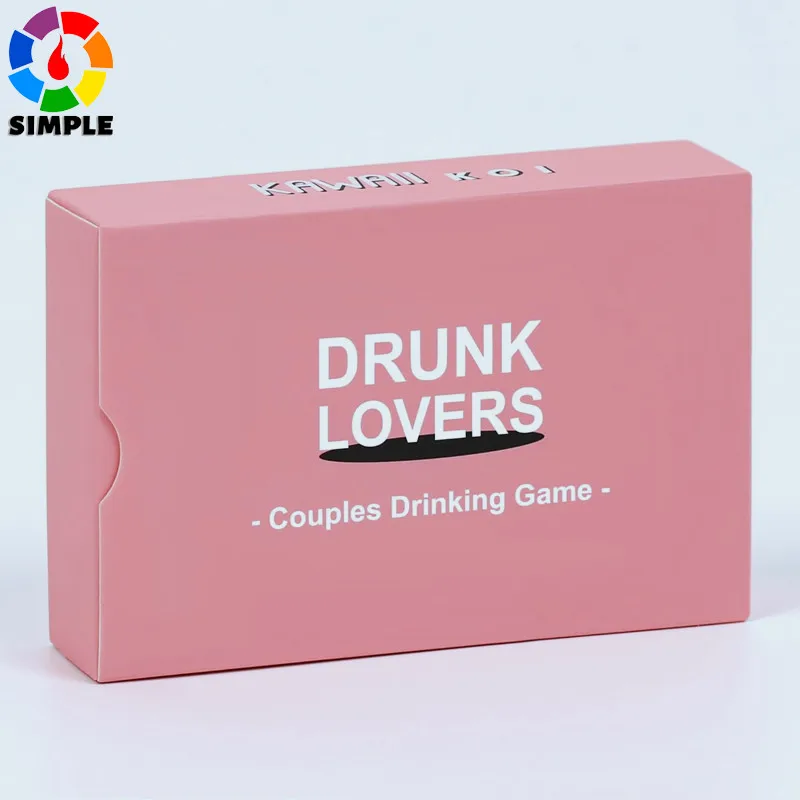 

Drunk Lovers - Couples Games Couples Card Game for Date Night, 54 Game Cards