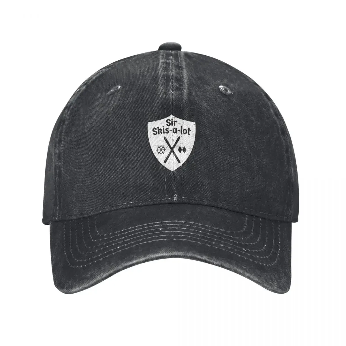 

Sir Skis-a-lot Baseball Cap Trucker Hat Sun Cap Ladies Men's
