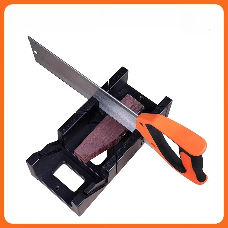 ห้องงานไม้เด็กกล่องเลื่อยปรับองศา 45 องศาคลิปกล่องเลื่อยหลังหลายมุม 90 องศา