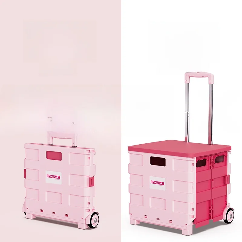 portable-storage-box-with-pull-rod-outdoor-camping-hand-pull-organizer-small-pushcart-comic-con-student-book-storage-cart