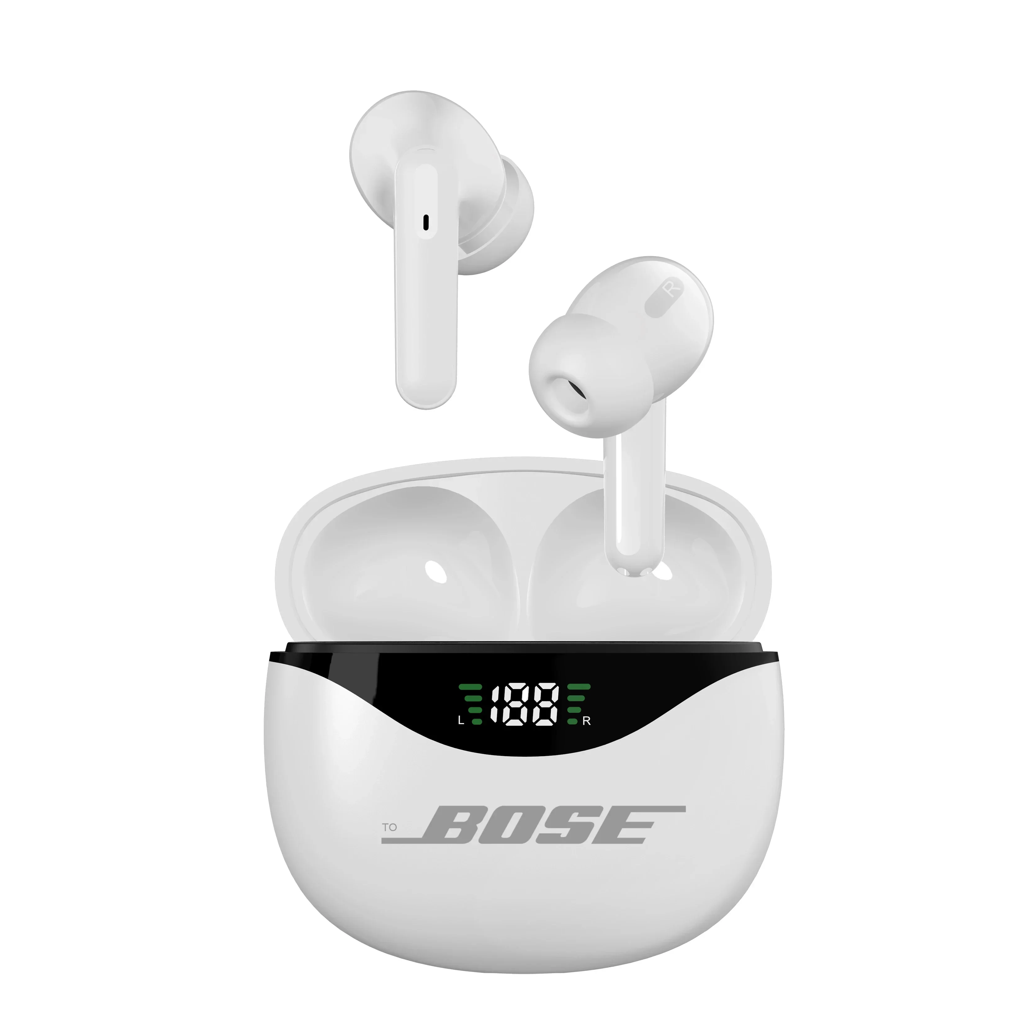 Originale per auricolari Bluetooth toBOSE cuffie sportive TWS auricolari Wireless cuffie con microfono Dual HD Display a LED auricolari da gioco