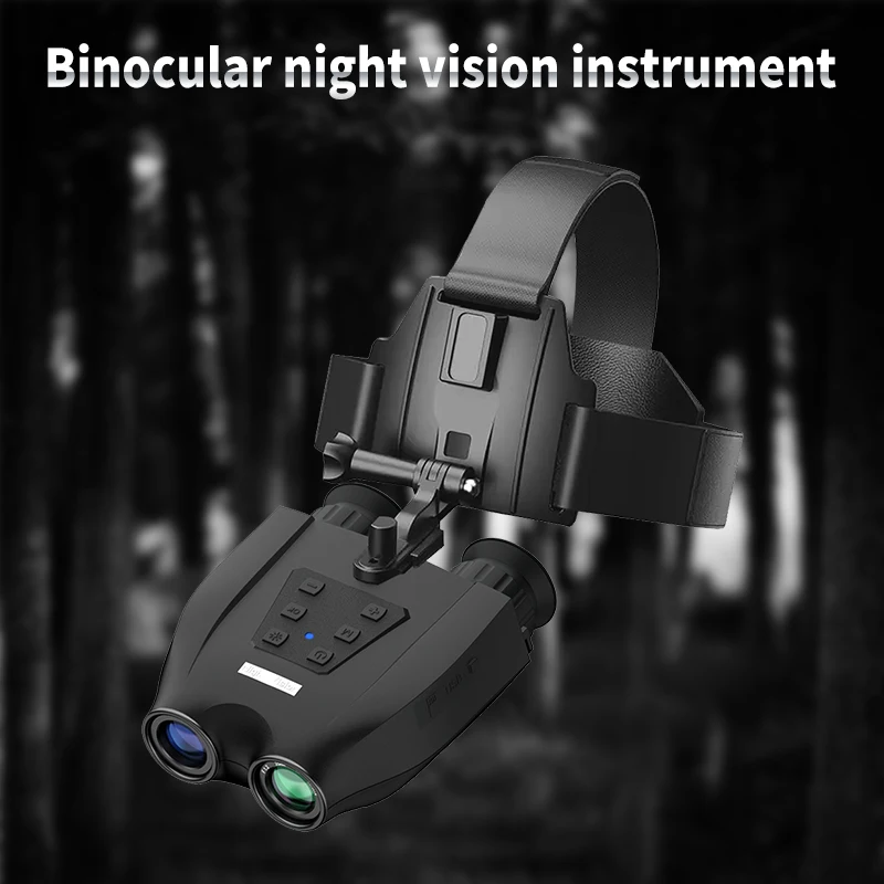 

Бинокль ночного видения DT99 с 8-кратным цифровым зумом, ИК-подсветкой до 300 м, 48 МП, видео 2.5K UHD, 3D-камера-телескоп с креплением на голову для охоты