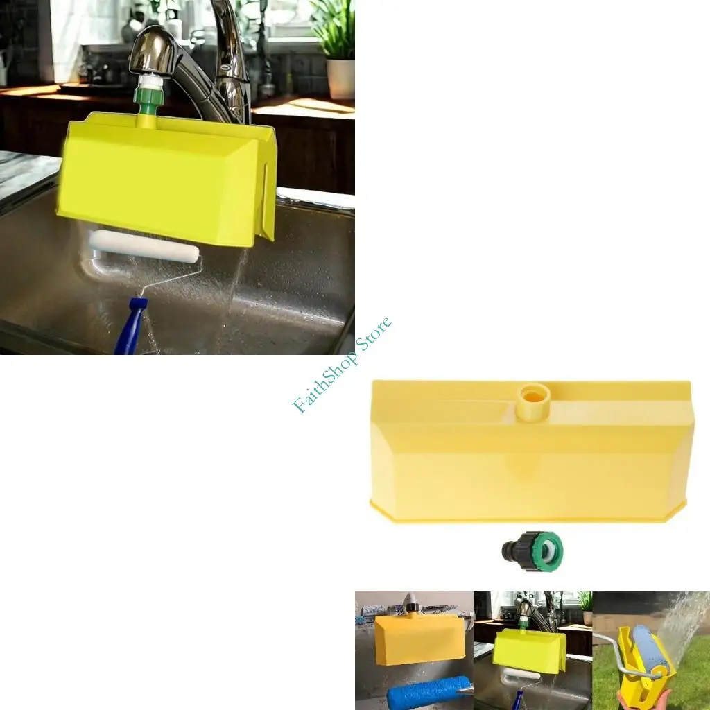 

124E Paint Roller Cleaner для роликового ролика, инструмент для очистки стиральной машины,