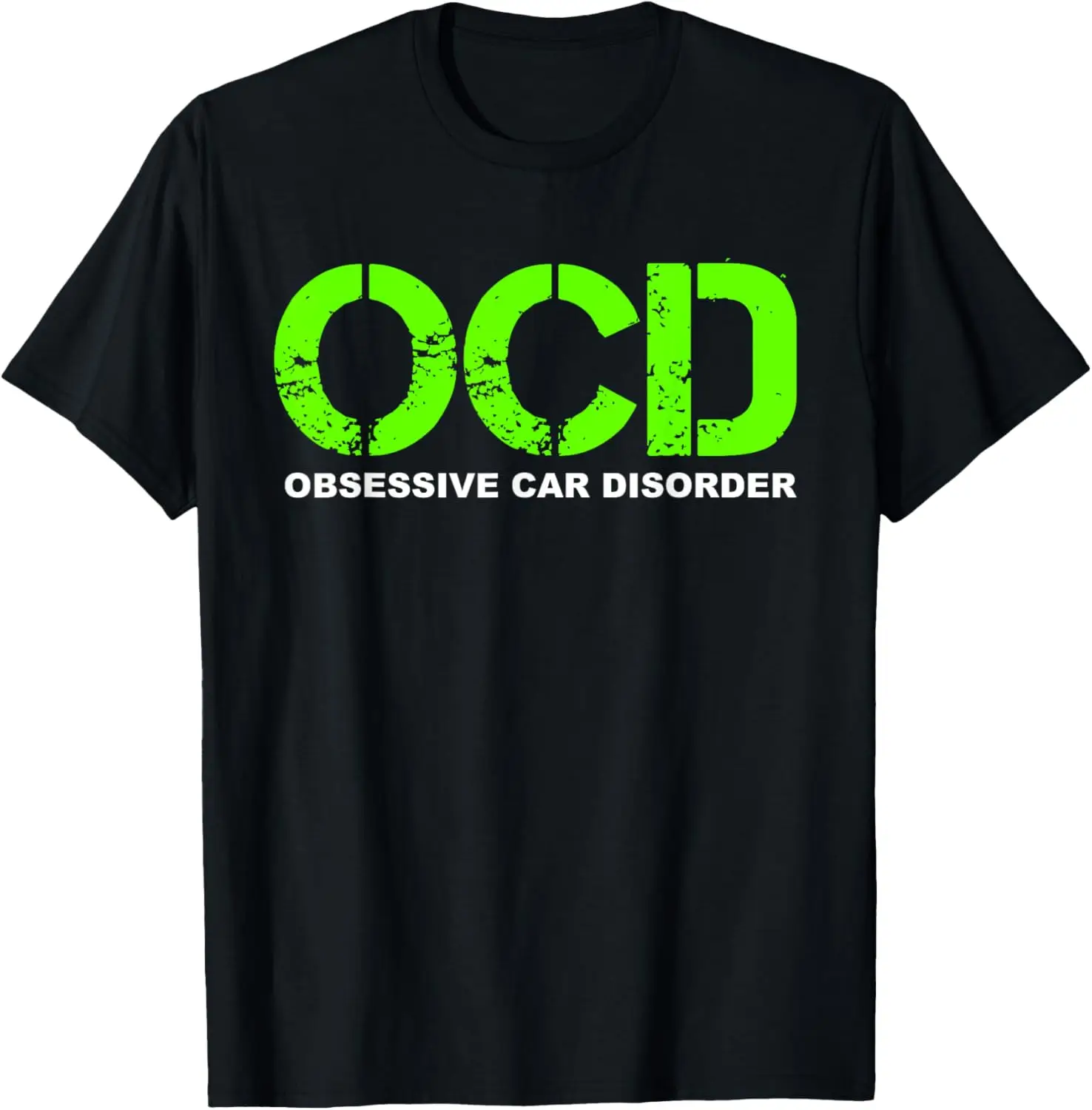 

OCD Obsessive Car Disorder — забавная подарочная футболка для любителей автомобилей