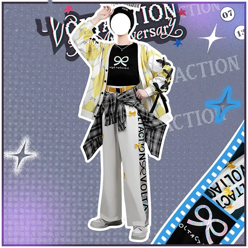 

COSMART VTuber Fura Kanato 3rd Anniversary Косплей Костюм Cos Game Аниме Вечеринка Униформа Хэллоуин Играть Ролевая Одежда Одежда