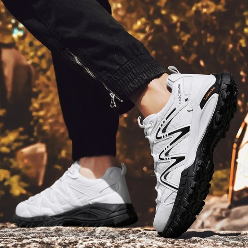 

Уличные мужские кроссовки на платформе, осенняя дышащая винтажная удобная повседневная обувь, увеличивающая рост, нескользящие кроссовки с перекрестной завязкой