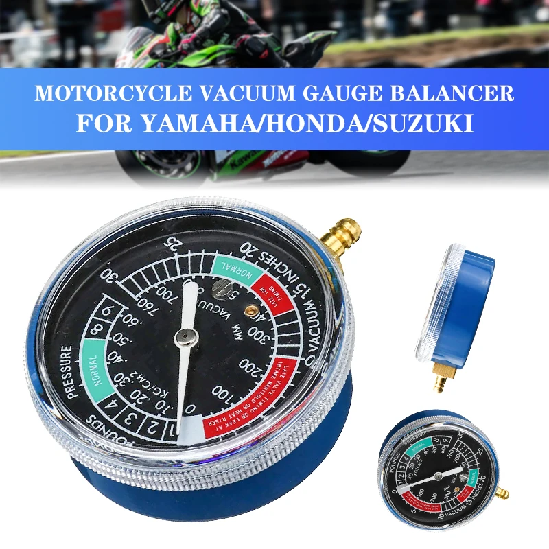 2Pcs  Motorcycle Carburetor Universal Carb Vacuum Gauge Balancer Synchronizer For Yamaha/Honda/Suzuki