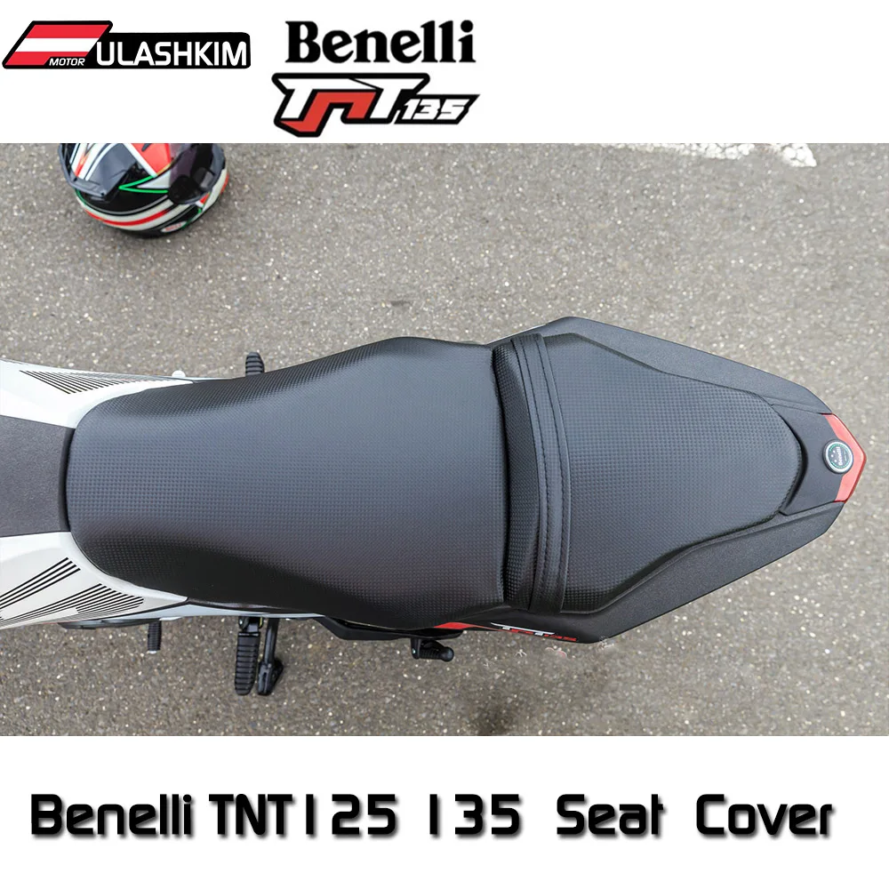 Rede vermelha e preta do assento TNT125 TNT135 3D para Benelli TNT 125 135 Seat Cover