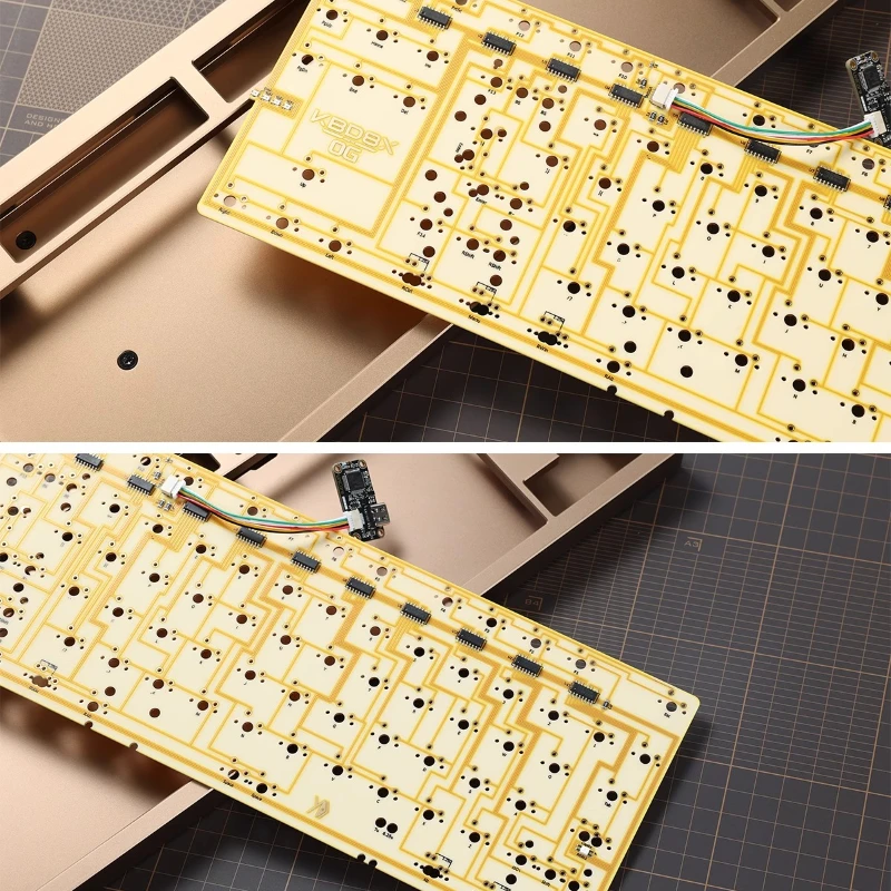 KBDfans KBD8X MKIIIWelding CEM-1 PCB Material Customized Mechanical Keyboard OG 1.6mm Gamers DIY Design Keyboard Accessories
