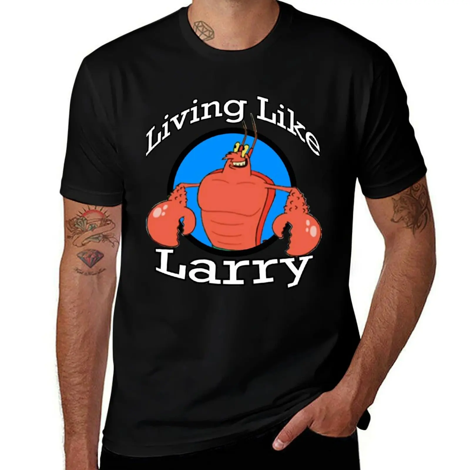 

Living Like Larry T-Shirt plus sizes custom shirt plus size tops mens t shirts top quality